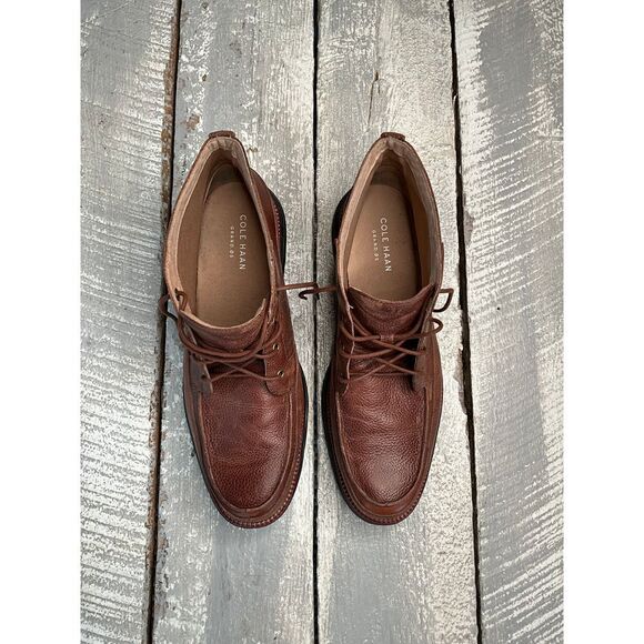 Cole Haan Original Grand OS Moc II Men's Size 11 M Leather Boot | C26176 - Picture 3 of 7